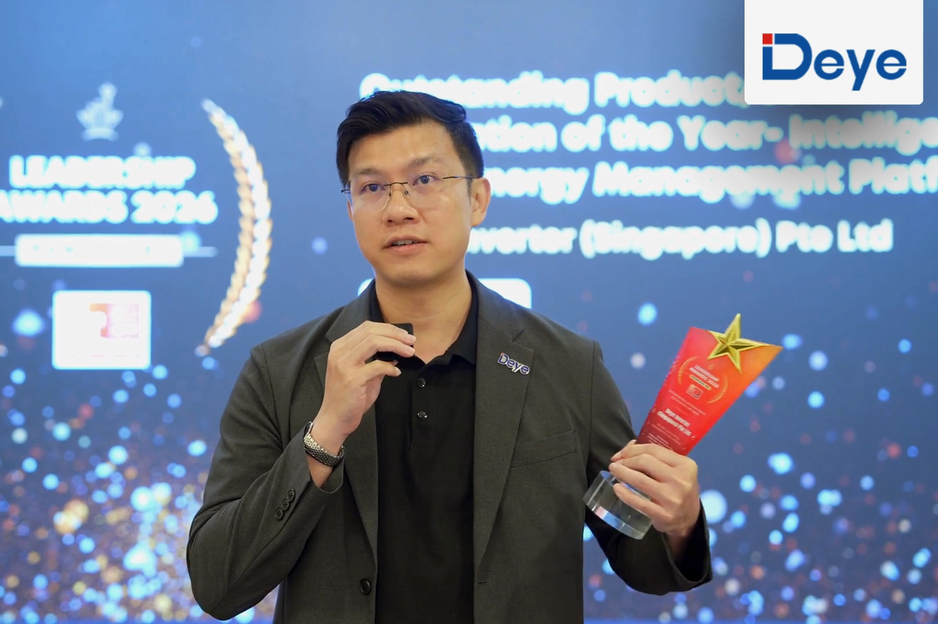 Deye Inverter (Singapore) Pte Ltd Wins Technology & Innovation Excellence Award at The Solar Week Vietnam Leadership Awards 2026