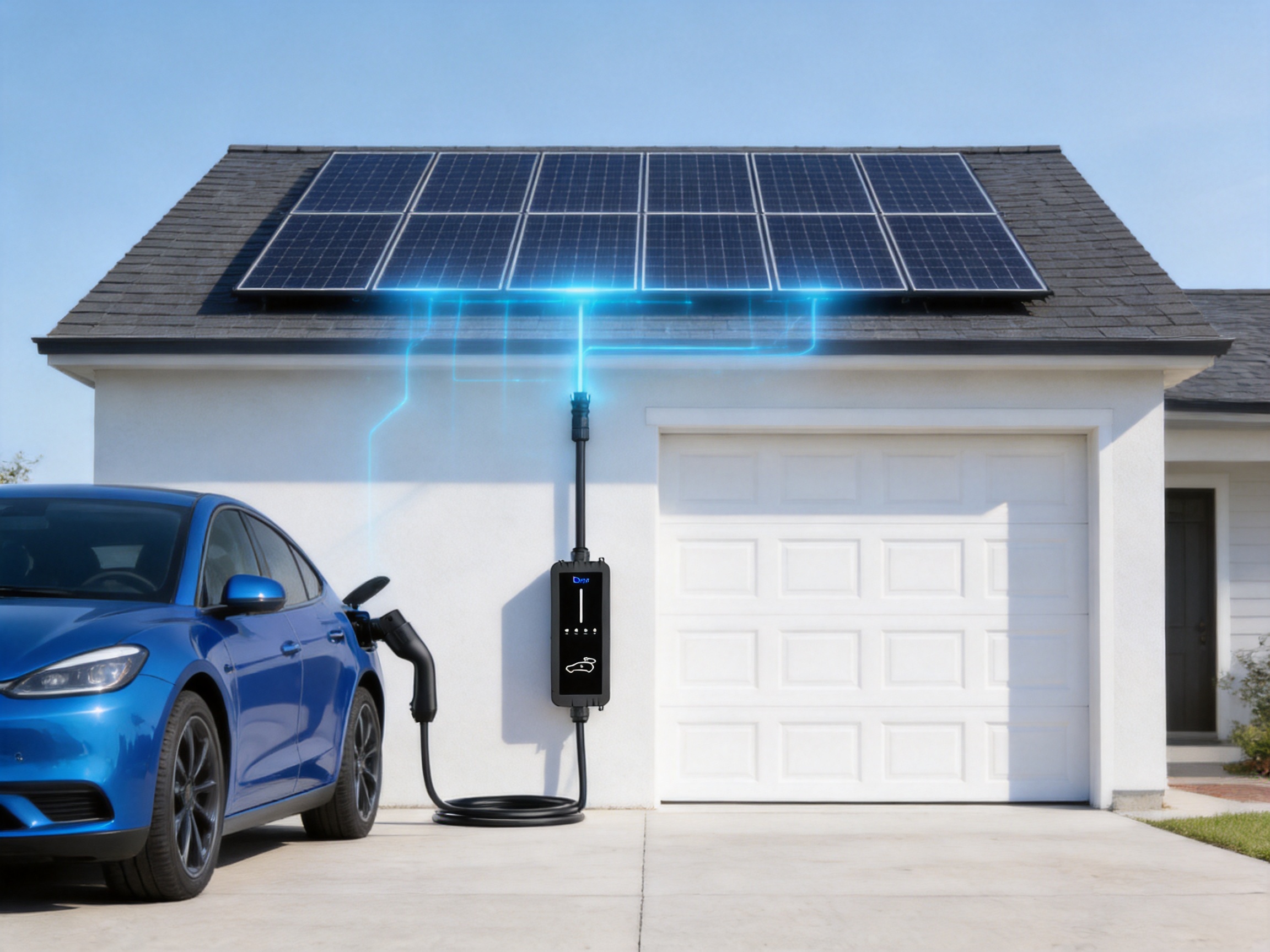 Smart Solar-Integrated EV Charging for Homes and Businesses