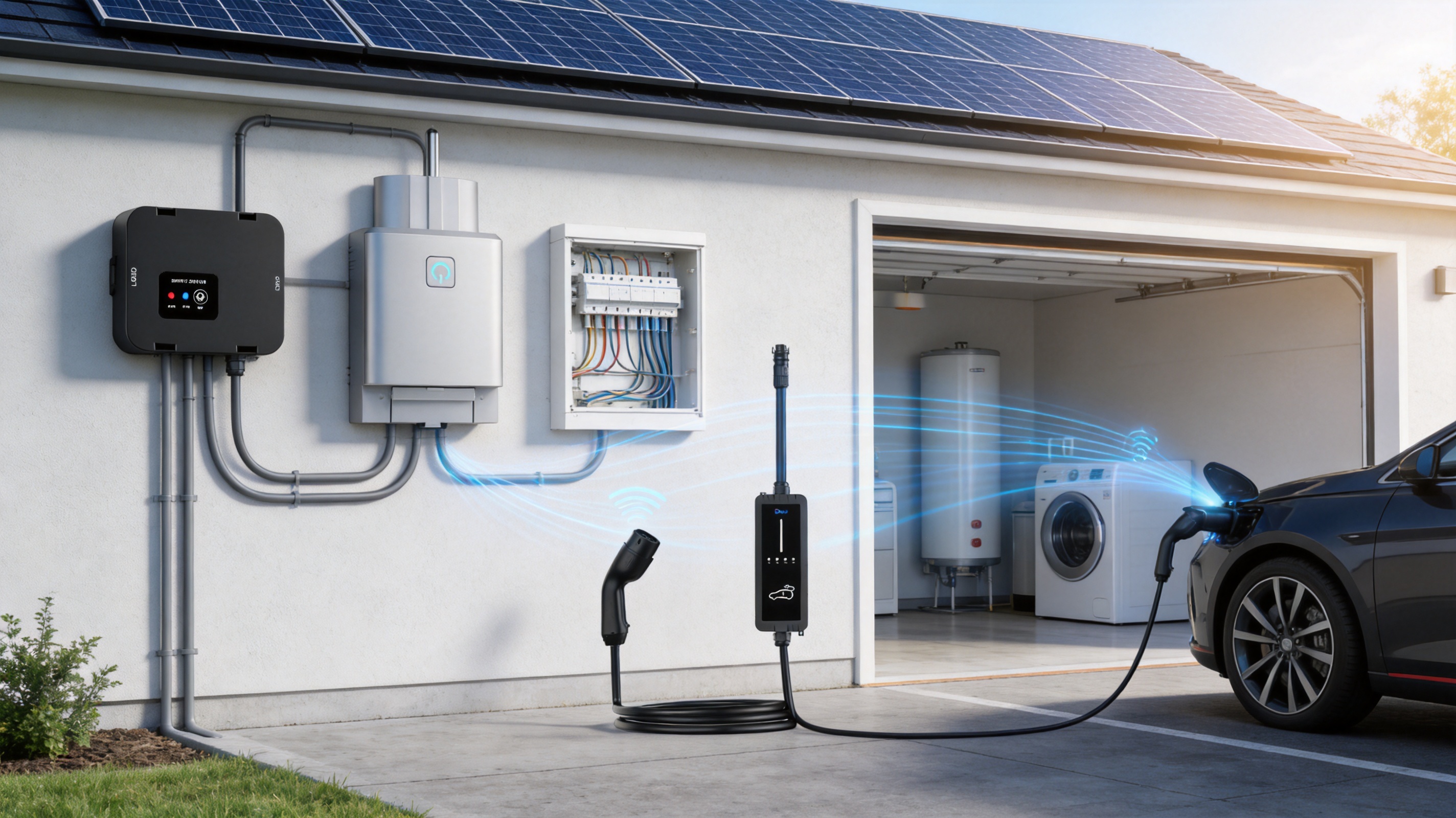 Wireless Energy Management for Smarter Solar Power Utilization