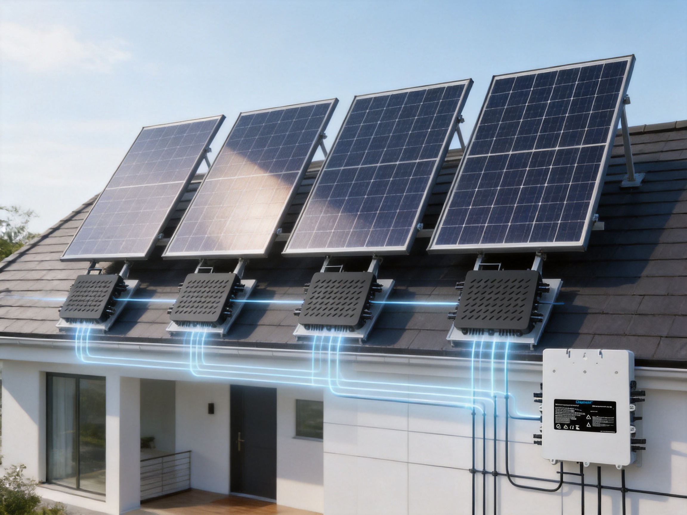 High-Performance 1200–1300W Microinverter for Safe, Flexible, and Intelligent Solar Systems